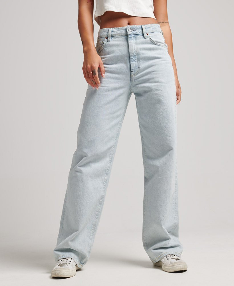 Organic Cotton Wide Leg Jeans | Superdry (UK)