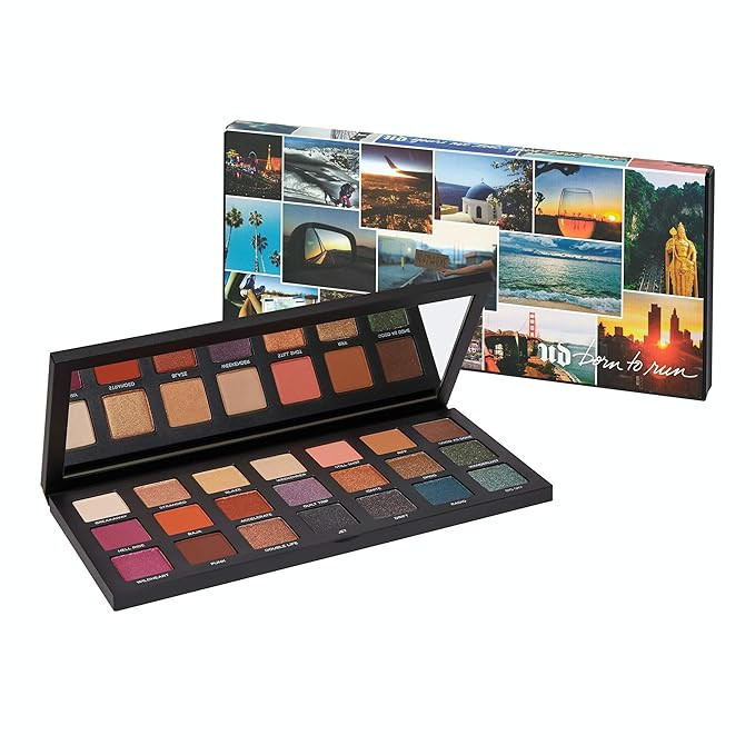 Urban Decay Born To Run Eyeshadow Palette, 21 Shades - Serious Staying Power & Blendability - Inc... | Amazon (US)