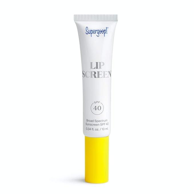 Supergoop! Lipscreen Shine SPF 40, 0.34 fl oz - Water-Resistant Clear Lip Gloss - Broad Spectrum ... | Amazon (US)