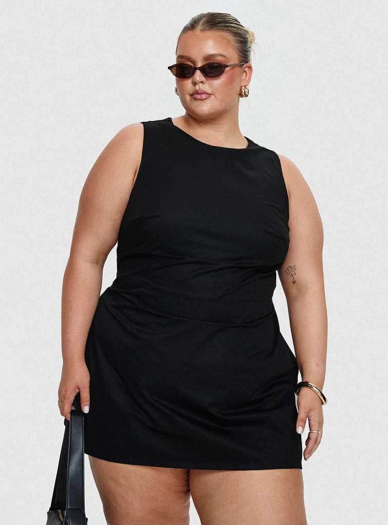 Yumiko Romper Black Curve | Princess Polly US