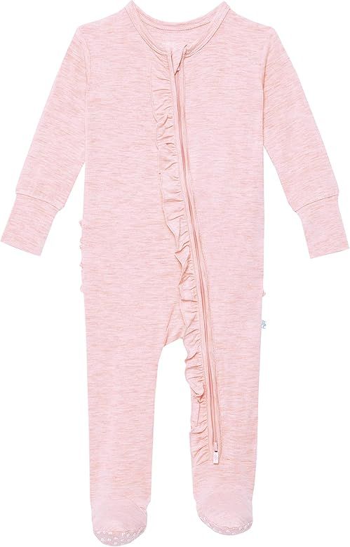 Posh Peanut Baby Rompers Pajamas - Newborn Sleepers Girl Clothes - Kids One Piece PJ - Soft Visco... | Amazon (US)