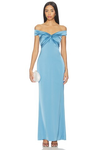 Katie May Liu Gown in Morning Mist from Revolve.com | Revolve Clothing (Global)