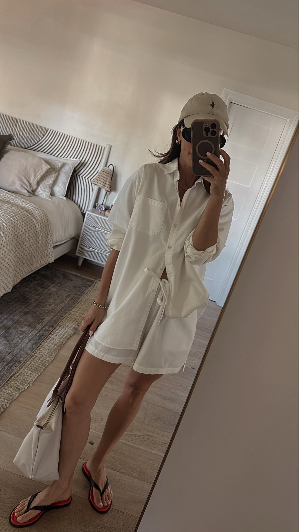 Today’s outfit 
Summer outfit 
Cotton outfit, low wrinkles 
Go down a 1/2 size in sandals

#LTKOver40