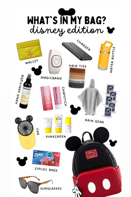 What’s in my bag - Disney edition 

#LTKitbag #LTKtravel #LTKunder50