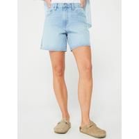 Levi's High Rise Baggy Short - Far And Wide Short - Blue | Very (UK)