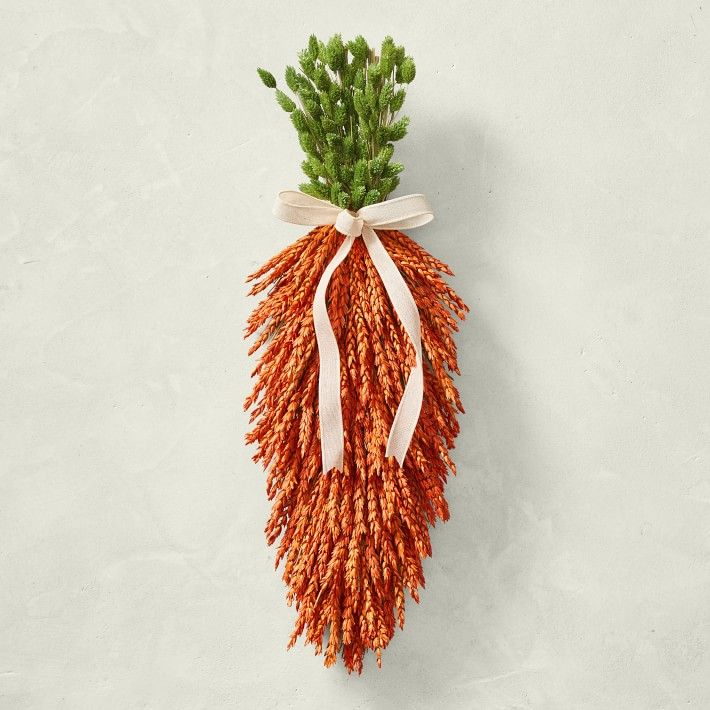 Easter Carrot Wreath | Williams-Sonoma
