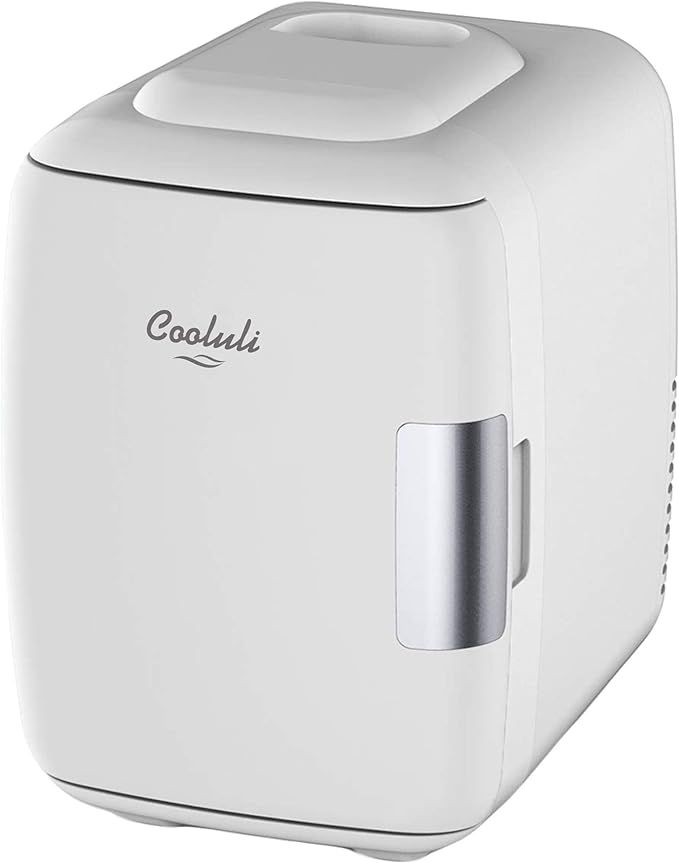 Cooluli Mini Fridge Electric Cooler and Warmer (4 Liter / 6 Can): AC/DC Portable Thermoelectric S... | Amazon (US)