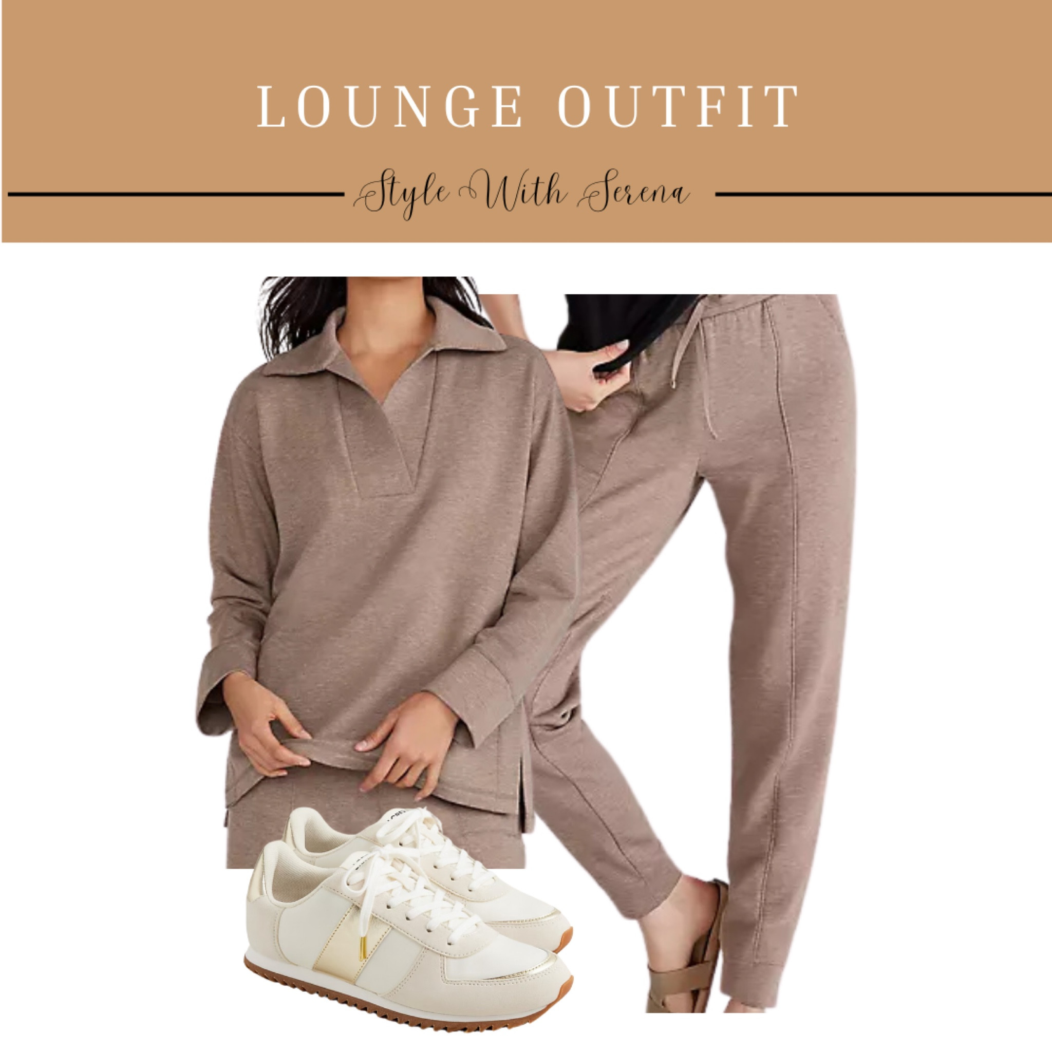 Lounge outfit, longe wear, casual outfit, pullover, joggers, sneakers, travel outfit 

#LTKOver40 #LTKStyleTip #LTKFindsUnder100