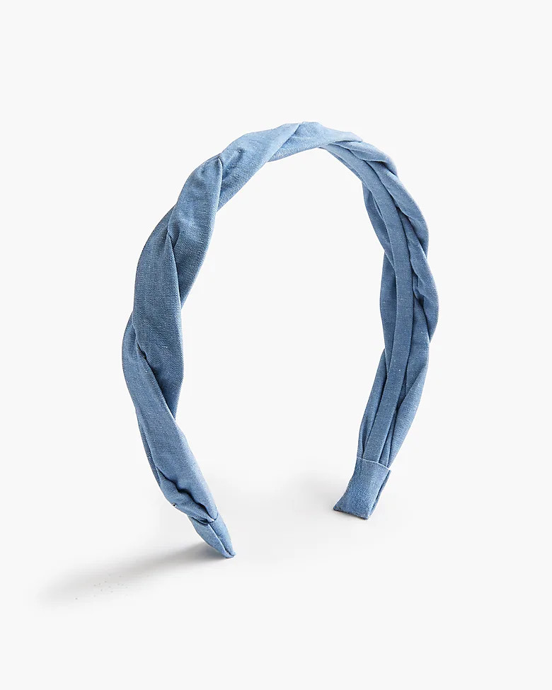 Girls' chambray headband | J.Crew Factory