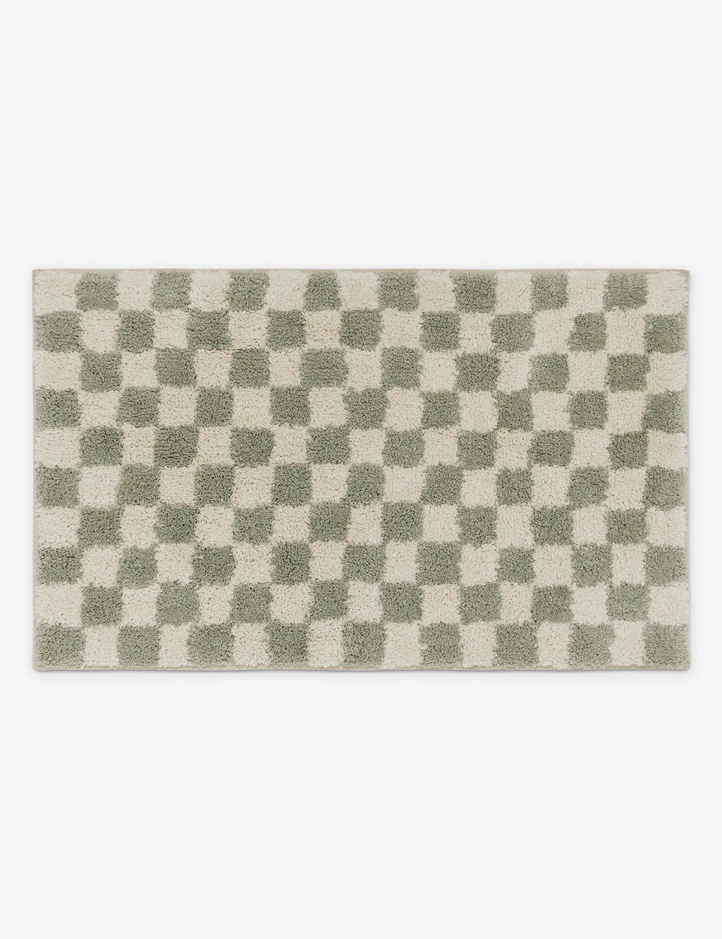Checkerboard Bath Mat | Lulu and Georgia 