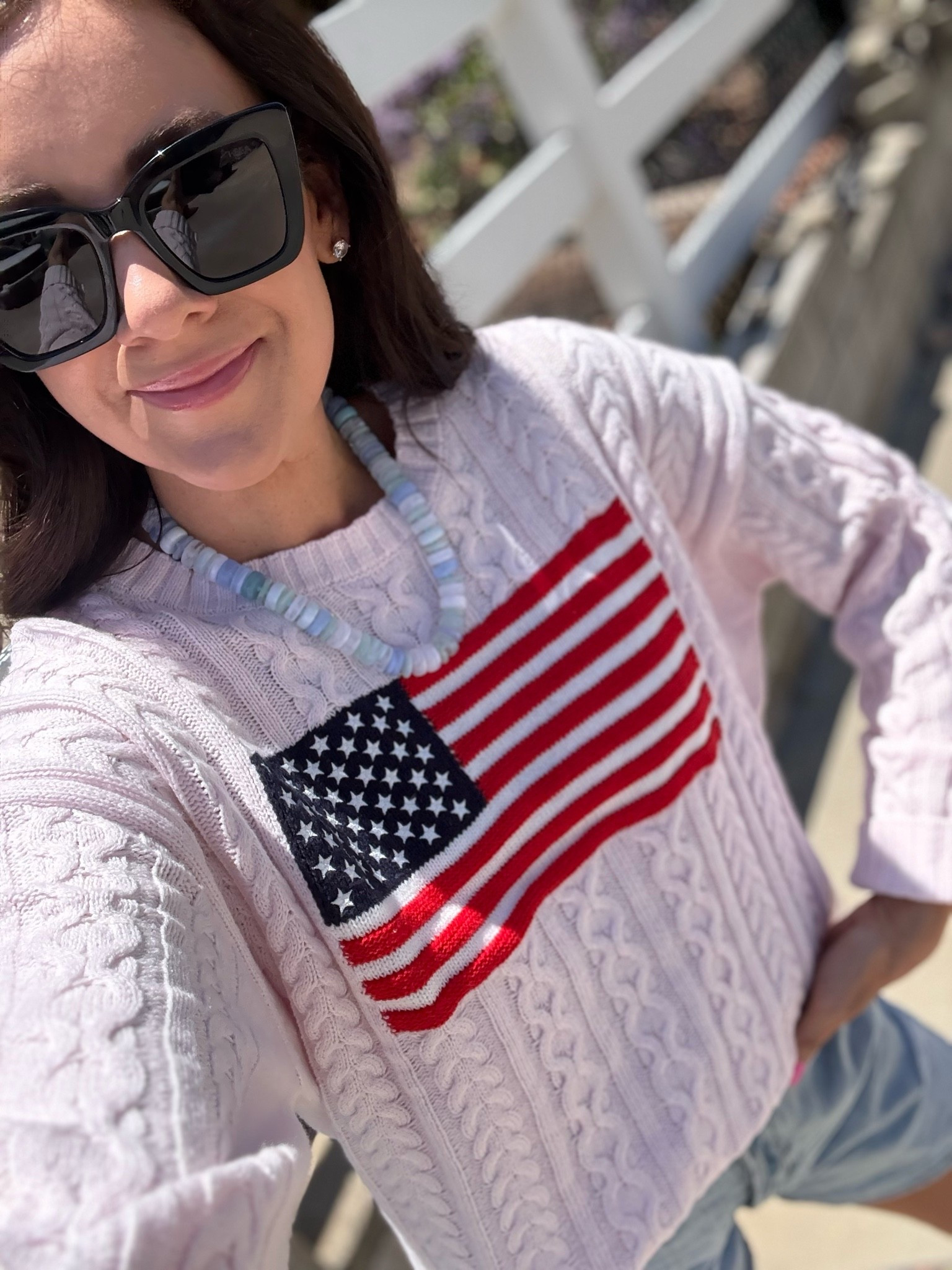 Medium sweater🇺🇸

#LTKootd #LTKSeasonal