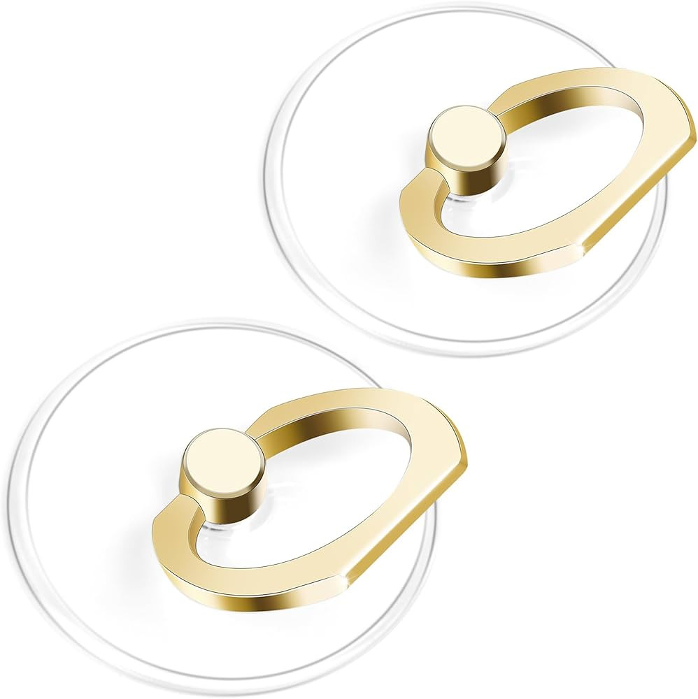 Phone Ring Holder - JCHIEN Transparent Universal Finger Grip Kickstand Cell Phone Ring Stand Hold... | Amazon (US)