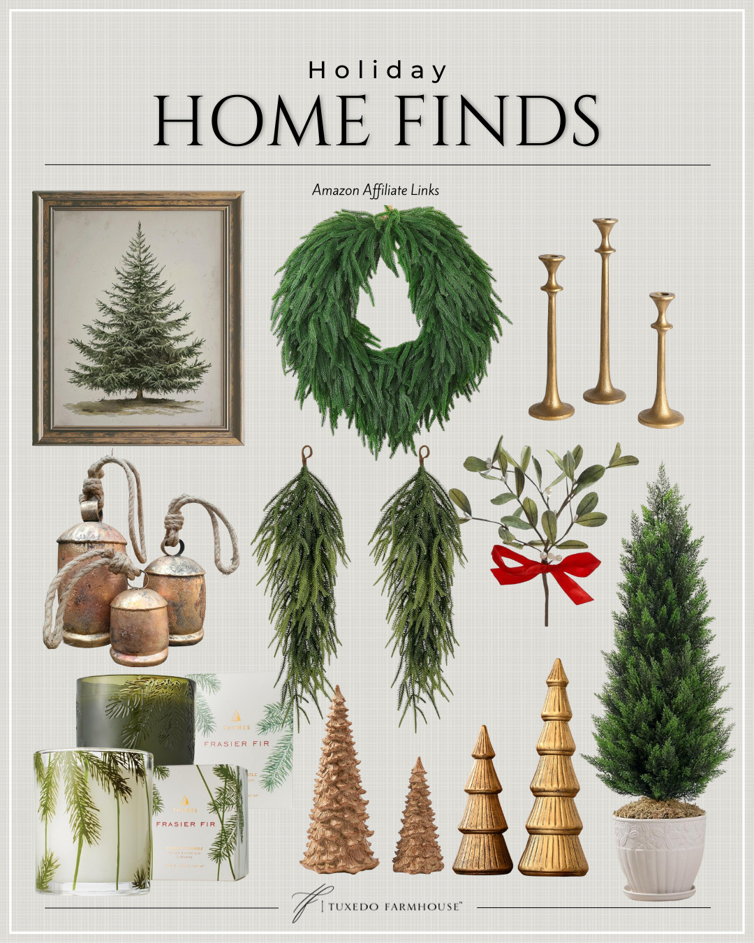 Amazon - Home Finds

Check out these stunning holiday finds to bring the festive spirit into your home!

Seasonal, home decor, holiday, wreaths, candles, swags, trees, reindeer, Christmas, snowmen, trays, bells, pillows, ornaments 

 #LTKHoliday #LTKSeasonal #LTKHome