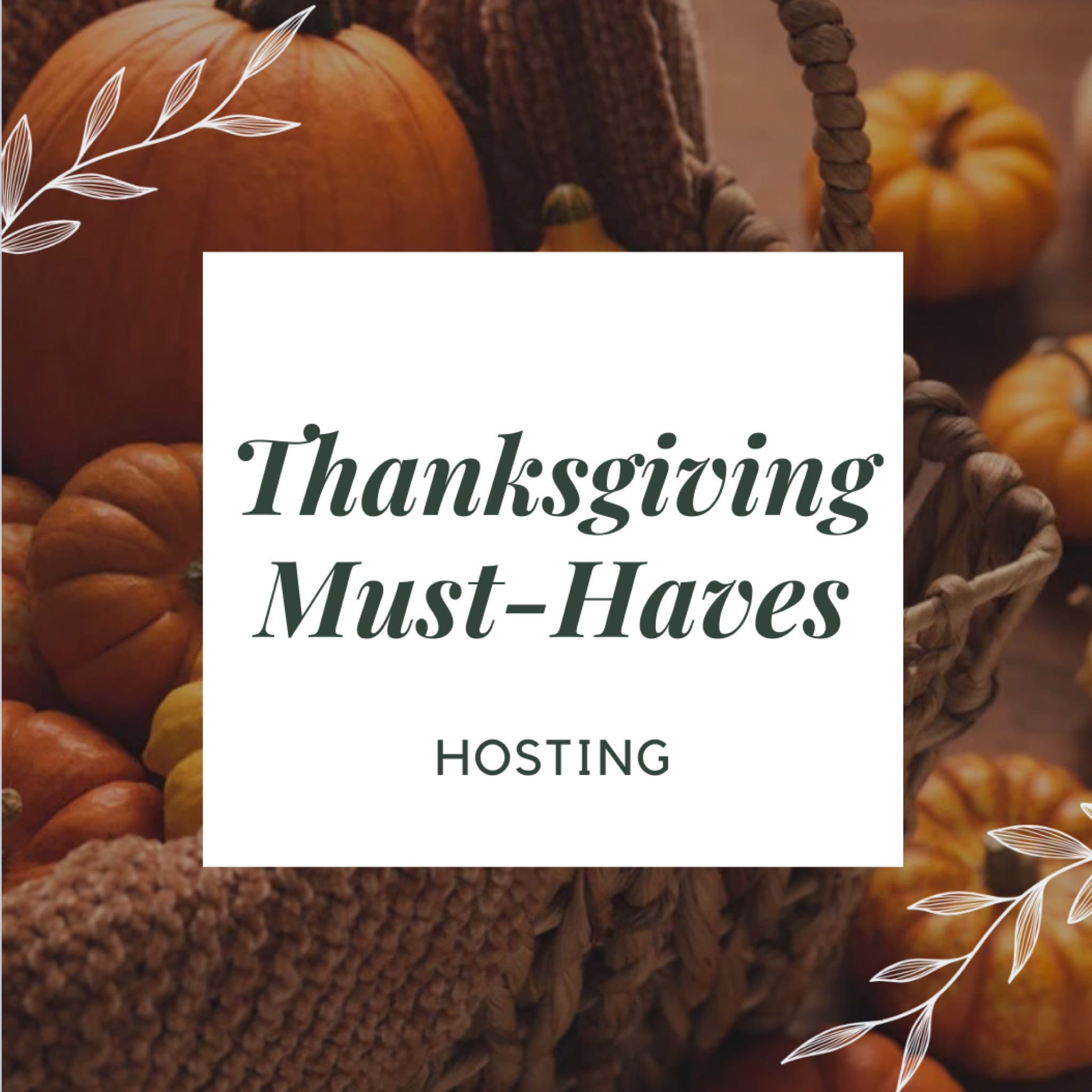 Hosting Thanksgiving Dinner? Don’t worry, I’ve got you covered with some of my must-have decor items. It’ll make your home feel warm and inviting for your guests. Shop below! 👇🏼 

#LTKhome #LTKHoliday
