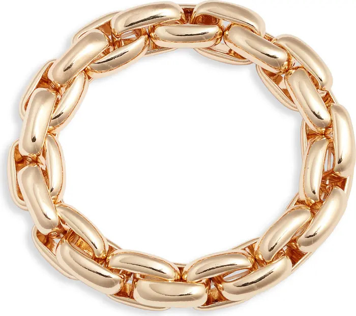 Open Edit Puffy Chain Stretch Bracelet | Nordstrom | Nordstrom