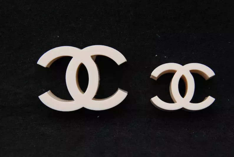 Logo Icons Silicone Mold (Chanel logo and Purse)