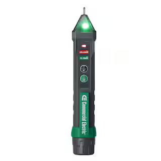 Commercial Electric Adjustable Non-Contact Voltage Tester NCV-8908 - The Home Depot | The Home Depot