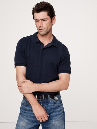 Luxury-Touch Polo | Banana Republic (US)