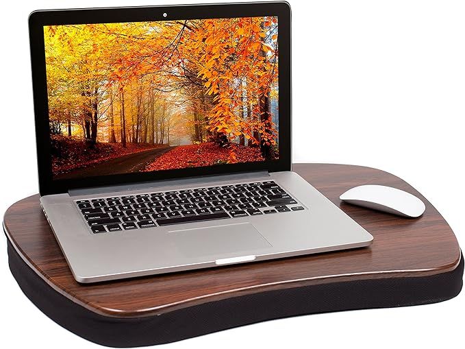 Sofia + Sam Oversized Memory Foam Lap Desk for Laptops - Portable Home Office Stand - Couch Bed T... | Amazon (US)