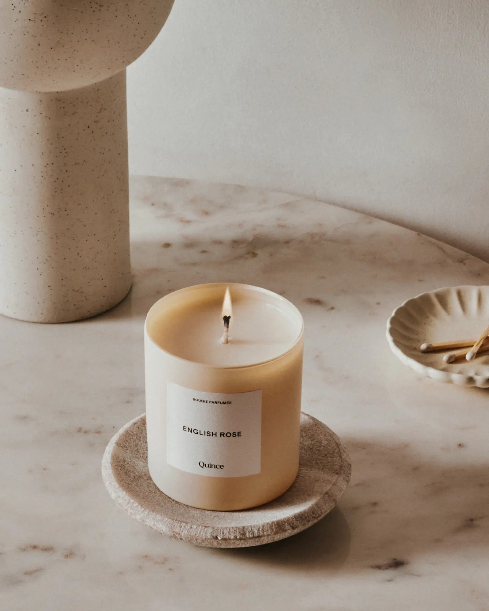 English Rose Candle | Quince