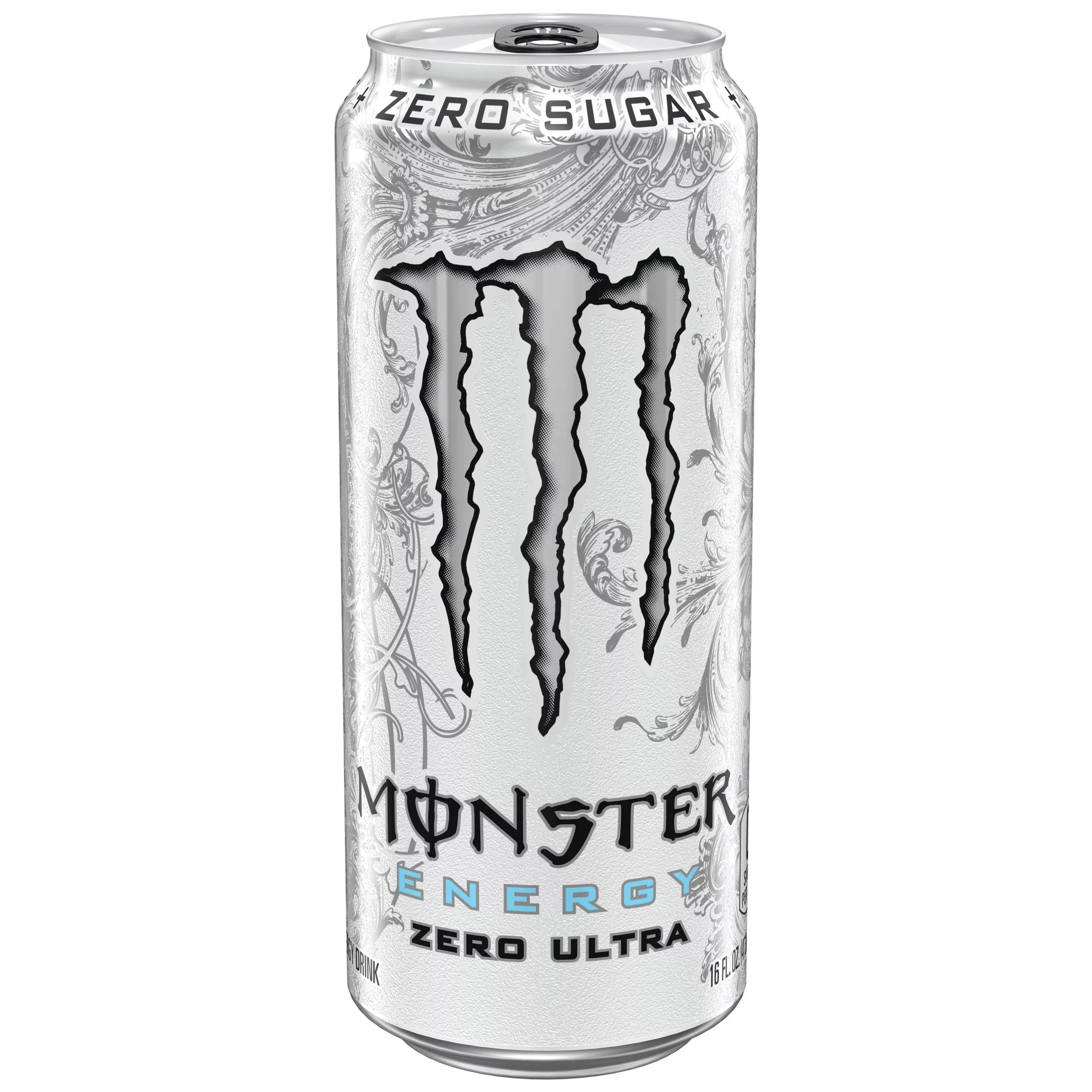 Monster Zero Ultra, Sugar Free Energy Drink, 16 fl oz | Walmart (US)