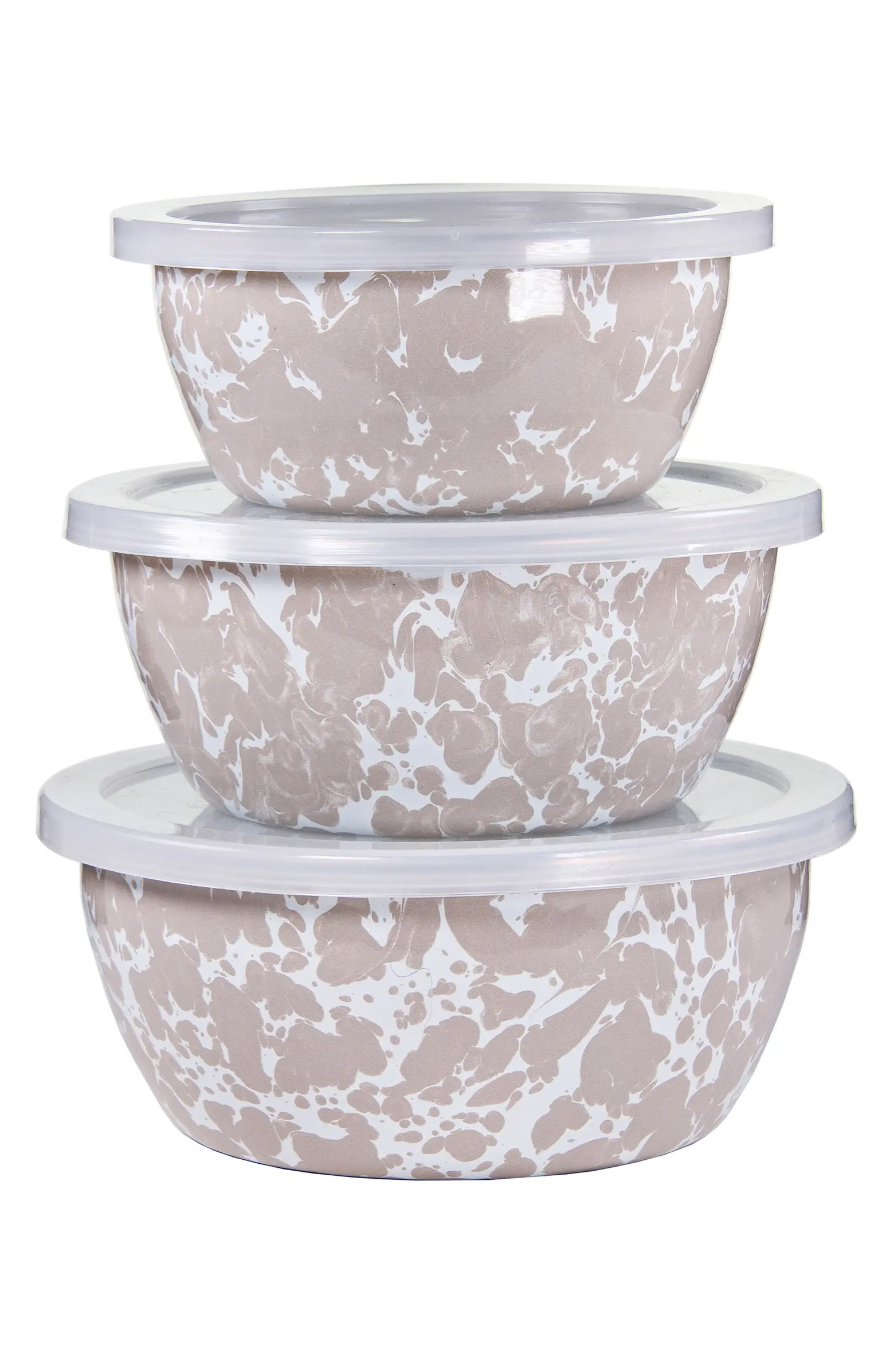 Enamelware Set of 3 Nesting Bowls | Nordstrom
