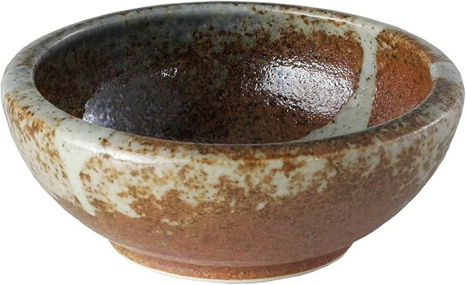 Wazakura Minoyaki Series Small Round Glazed Ikebana Flower Vase Made in Japan, Handpainted Floral... | Amazon (US)