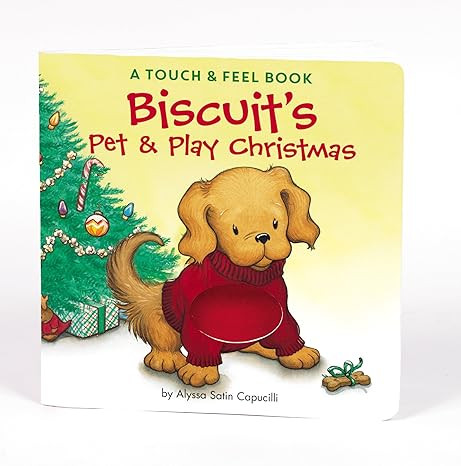 Biscuit's Pet & Play Christmas: A Touch & Feel Book: A Christmas Holiday Book for Kids      Board... | Amazon (US)
