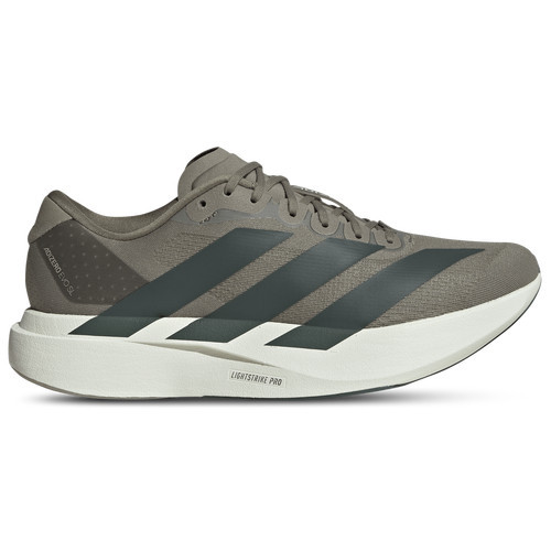 Mens adidas Adizero Evo SL - Running Shoes Light Brown/Clay/Legend Ivy Size 9.0 | Champs Sports