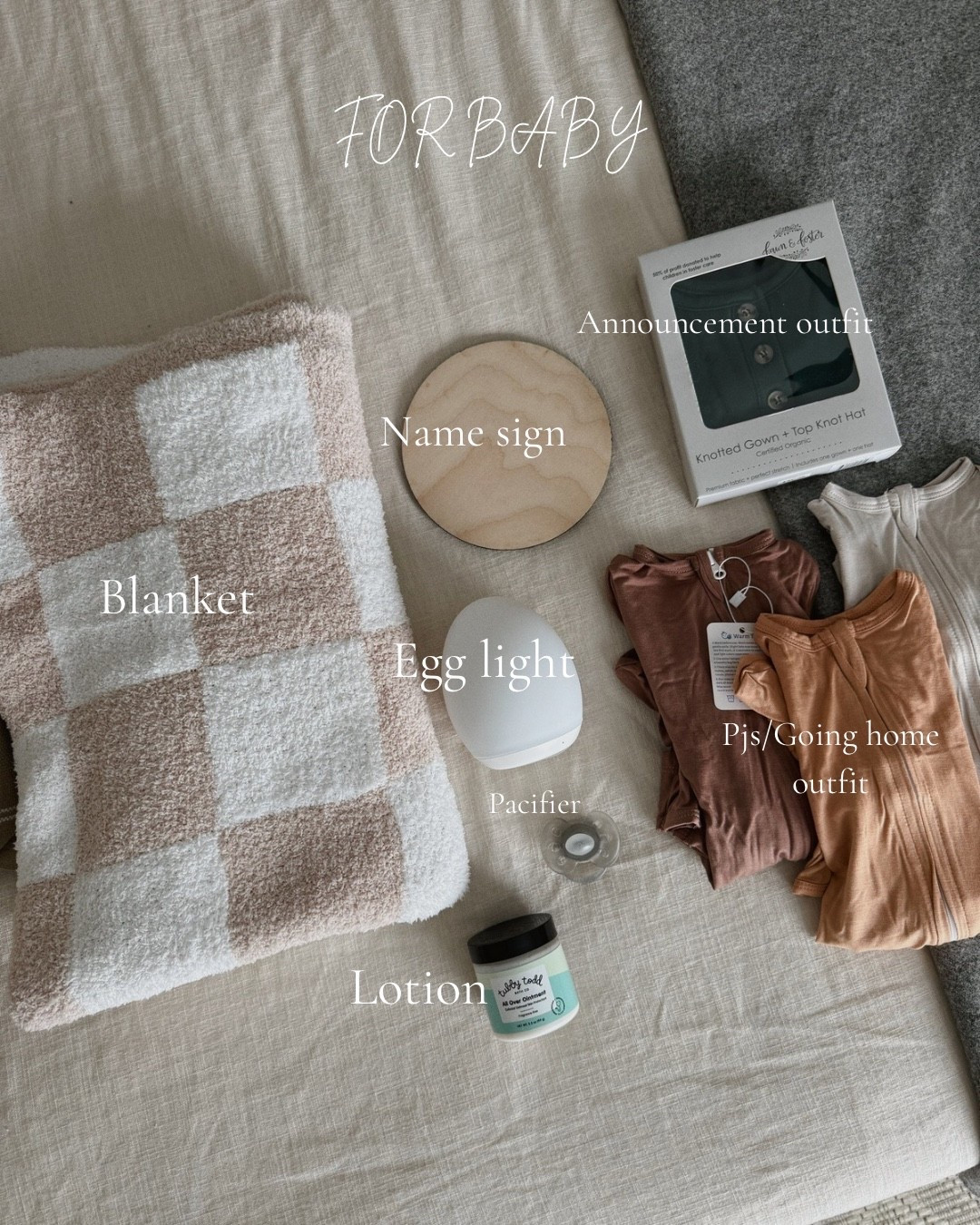 Hospital baby bag must haves 