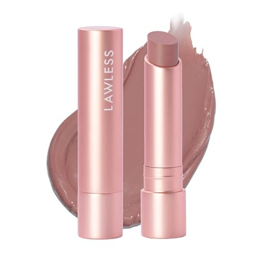 LAWLESS Women's Forget the Filler Lip Plumping Line Smoothing Tinted Balm, Whisper, 0.09 Ounce | Amazon (US)
