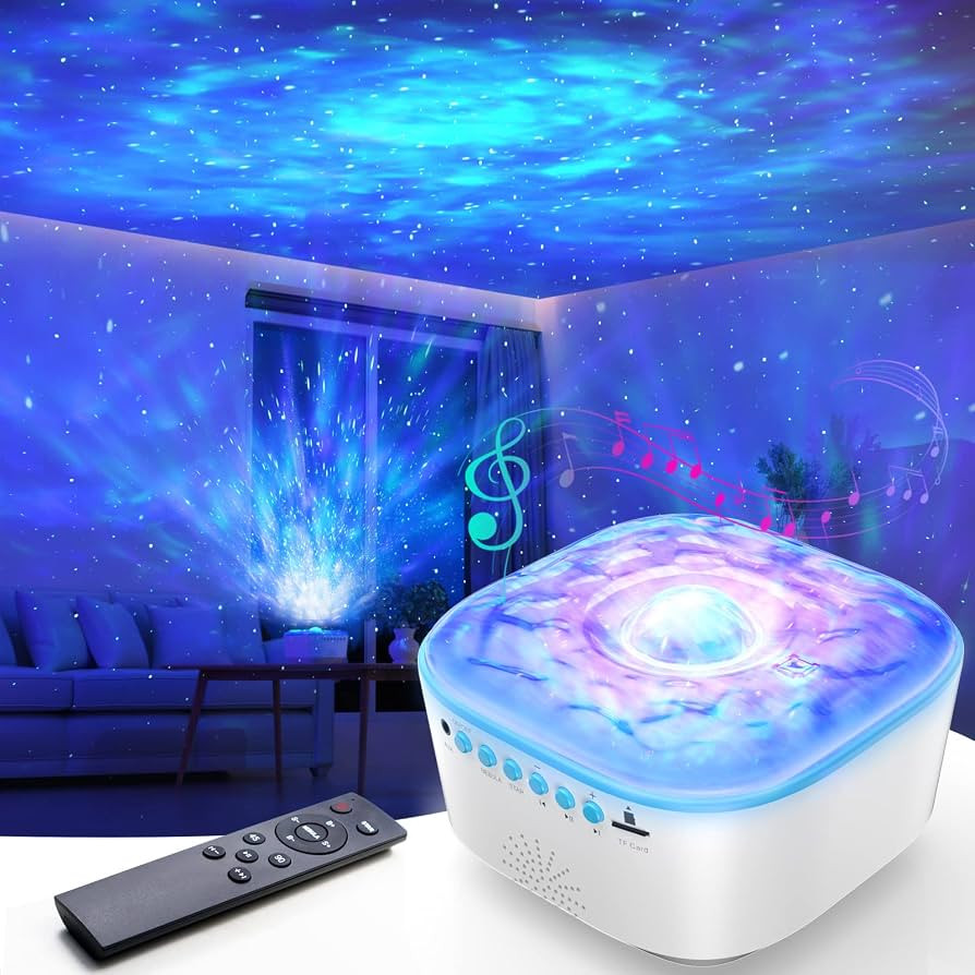 Galaxy Projector, Star Projector Night Light with Remote Control/Timer Function/Built-in Music, L... | Amazon (UK)