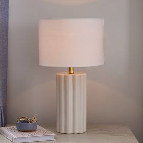 Scalloped Table Lamp (18") | Pottery Barn Teen