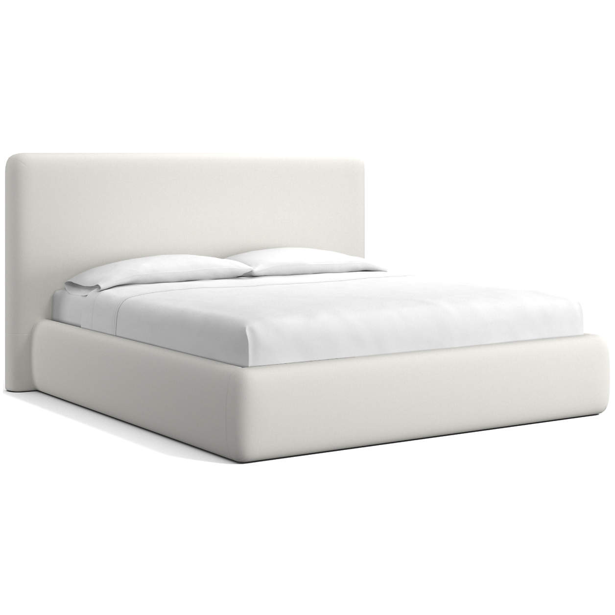 Anneli Upholstered King Bed + Reviews | Crate & Barrel | Crate & Barrel
