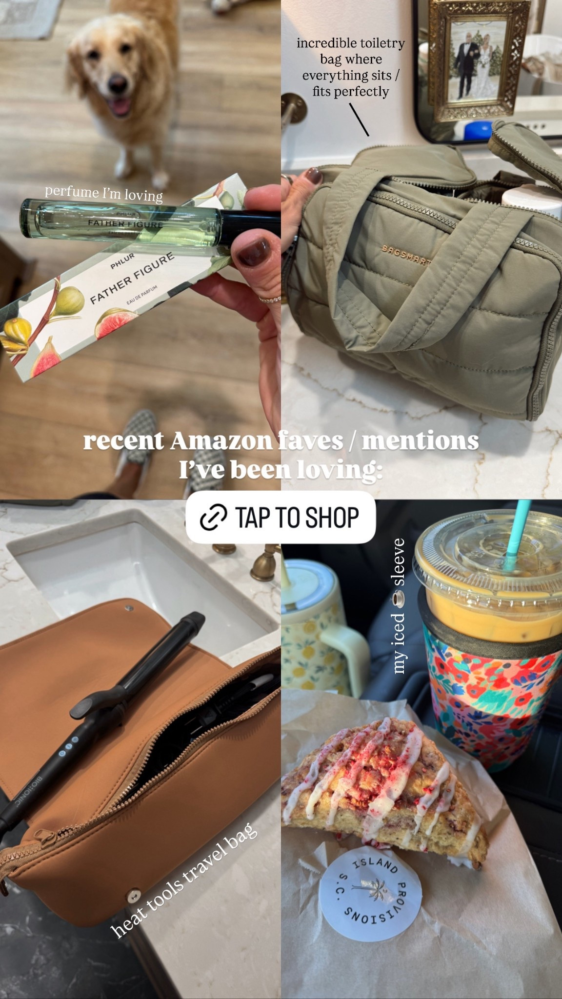 Some recent Amazon faves I’ve shared & love! 🌻🤎

Coffee sleeve / toiletry bags / travel / phlur / perfume / father figure / amazon / beauty / Holley Gabrielle 

#LTKTravel #LTKFindsUnder50 #LTKFindsUnder100