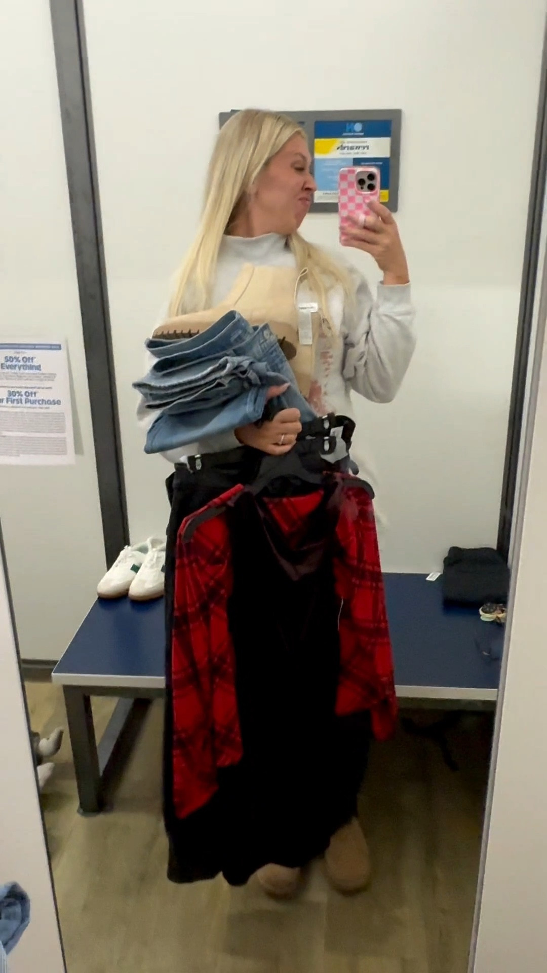 Our whole time in Old Navy (me + my 3 kids) was chaos 🫠 I did find some cute stuff however I did not buy anything because I was having one of those “I’m not comfortable in anything” days 🤣 you ever get like that? Lol

#LTKStyleTip 

#LTKSaleAlert #LTKmomlife