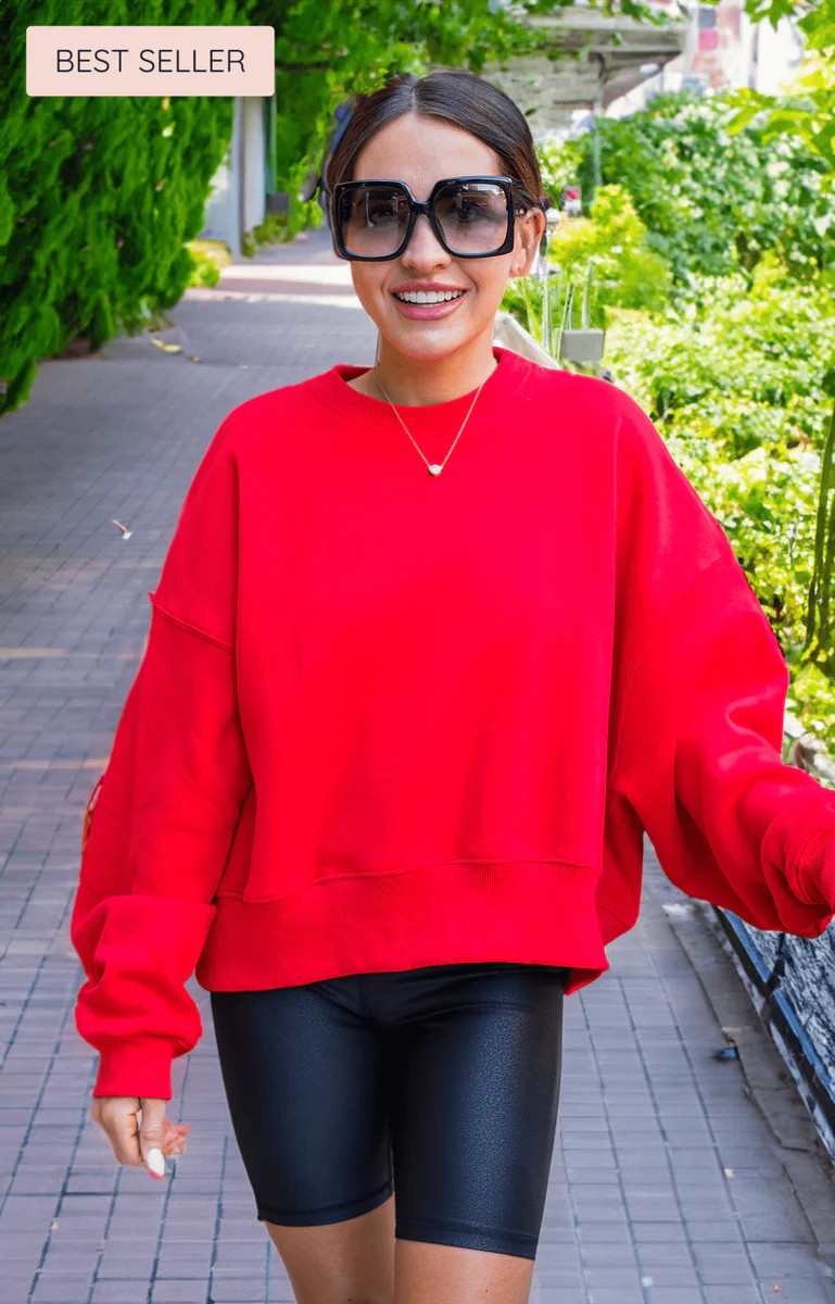 Charlie Foil High Rise Biker Short | Apricot Lane Boutique