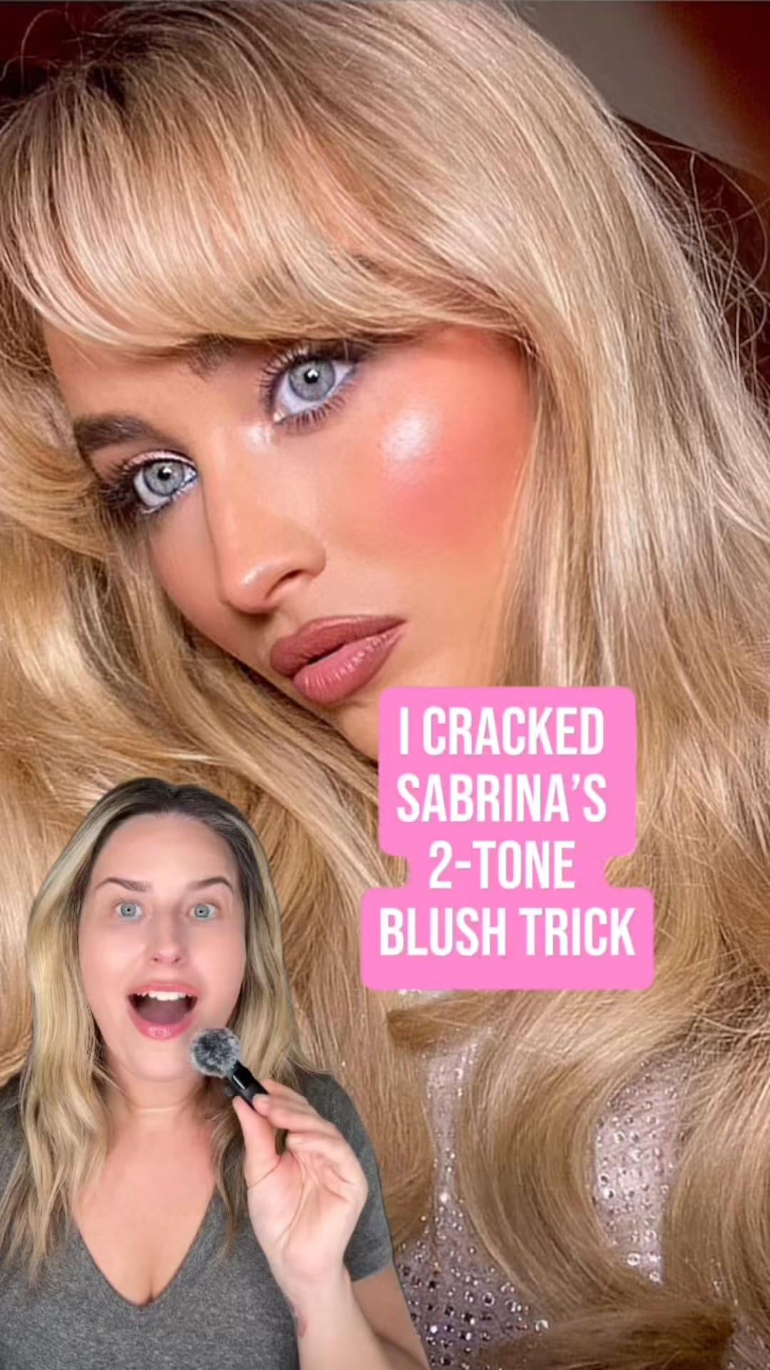 Recreate Sabrina’s ombré cheeks with these two blush shades. Linked in my LTK Talk Pop Shop

#LTKgrwm #LTKBeauty #LTKmorningroutine