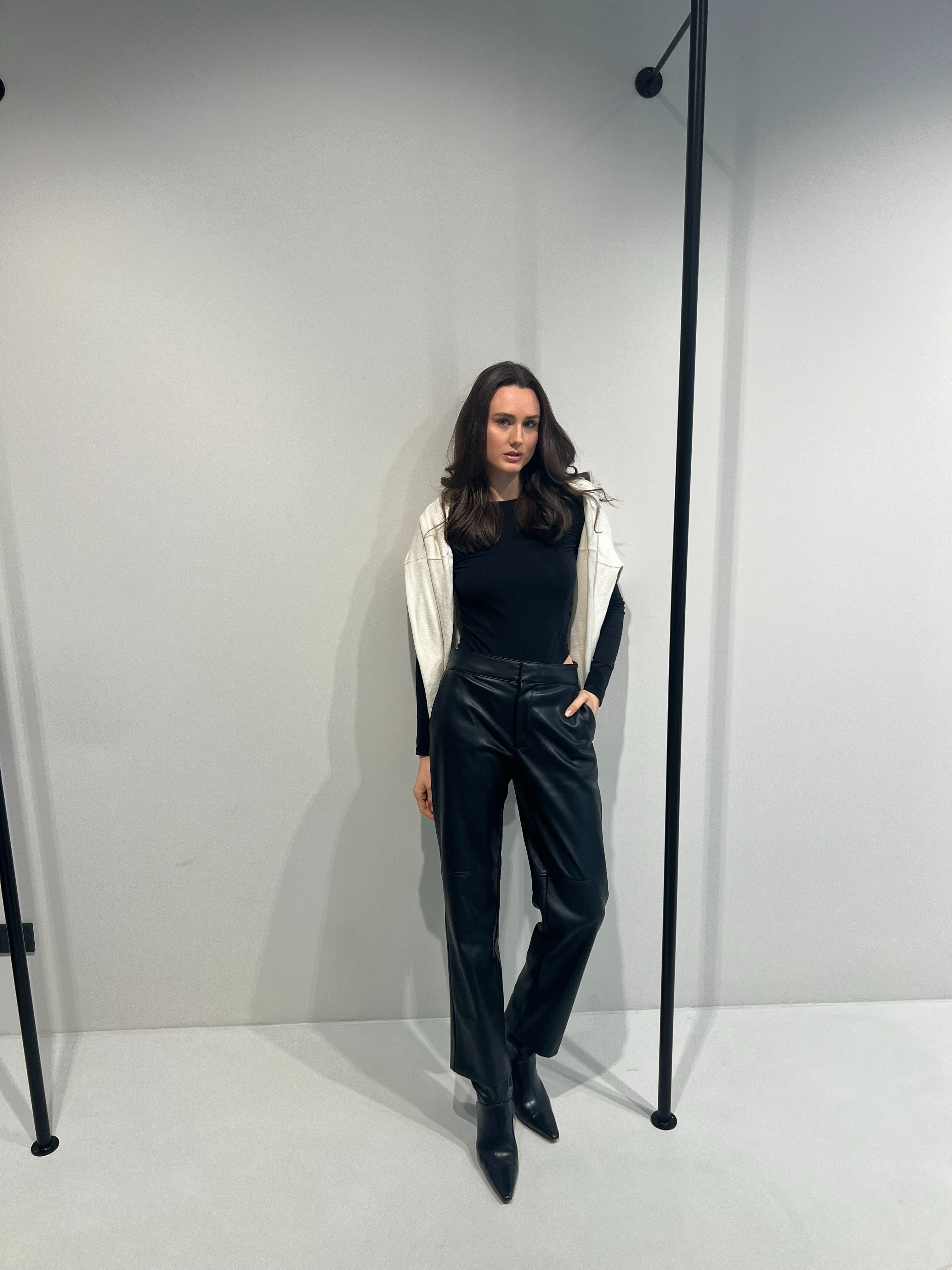 "THE" LEATHER PANTS LOOK 

 #LTKwinter #LTKstyletip #LTKshoes