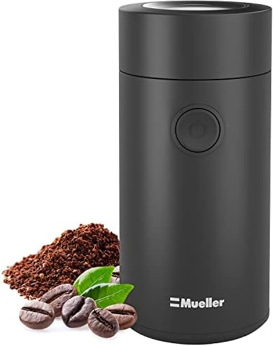 MuellerLiving Electric Coffee Grinder for Spice, Nut, Herbs and Coffee Beans, Sharp Blade, Stainl... | Amazon (US)