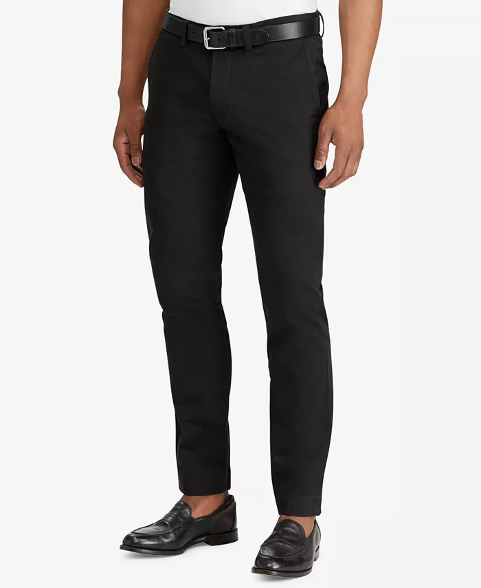 Men's Straight-Fit Stretch Chino Pants | Macys (US)