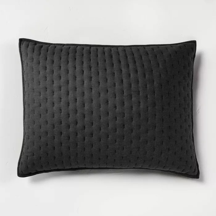 Cashmere Blend Quilted Pillow Sham - Casaluna™ | Target
