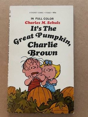 Vintage 1968 IT'S the GREAT PUMPKIN Charlie Brown Signet PB Book Charles Schulz | eBay US