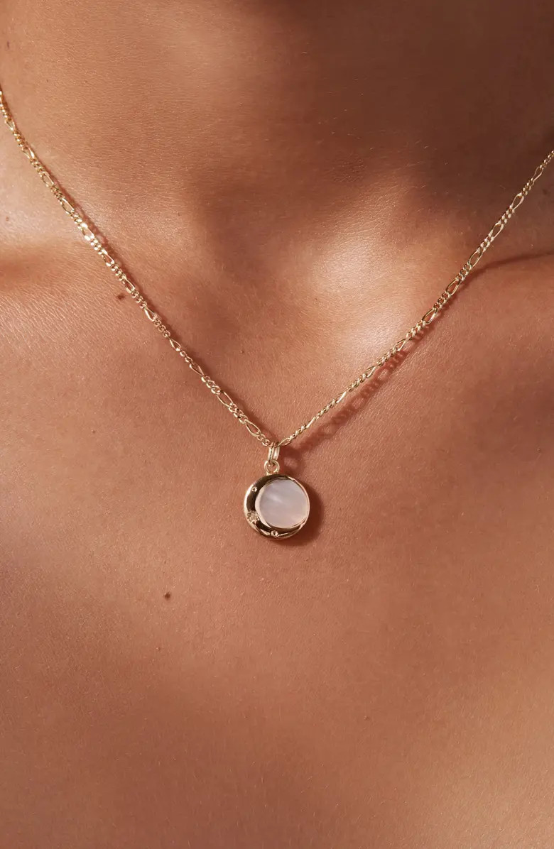Mei Moon Pendant Necklace | Nordstrom