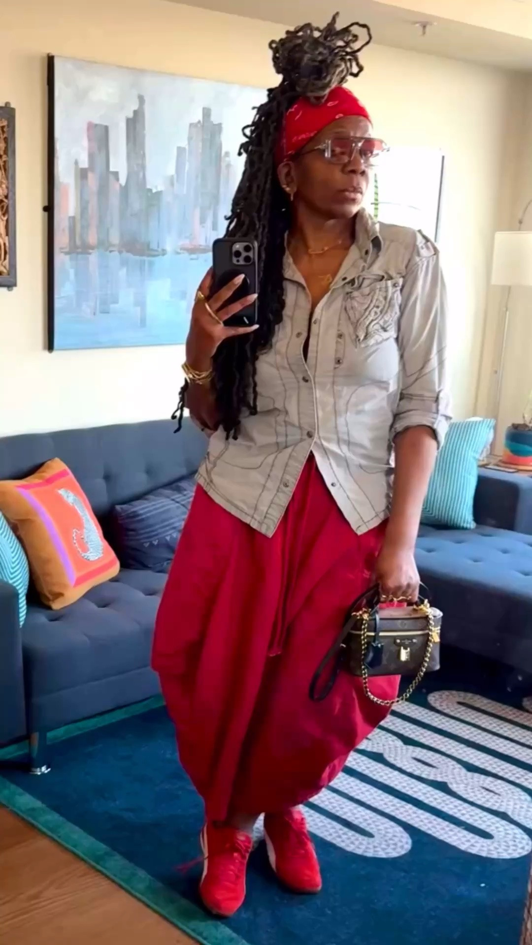 This style of maxi skirt is my fave! I’ve got this in so many colors, but I love this red for a pop of color.

#LTKootd #LTKvlog #LTKOver40