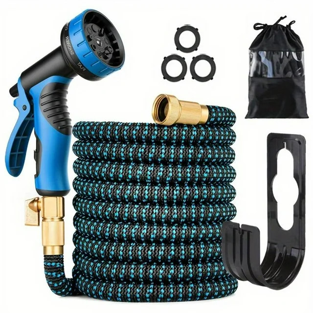 AmazingForLess Expandable Water Hose 100ft Upgraded Leakproof Lightweight No-Kink Garden Hose Fle... | Walmart (US)