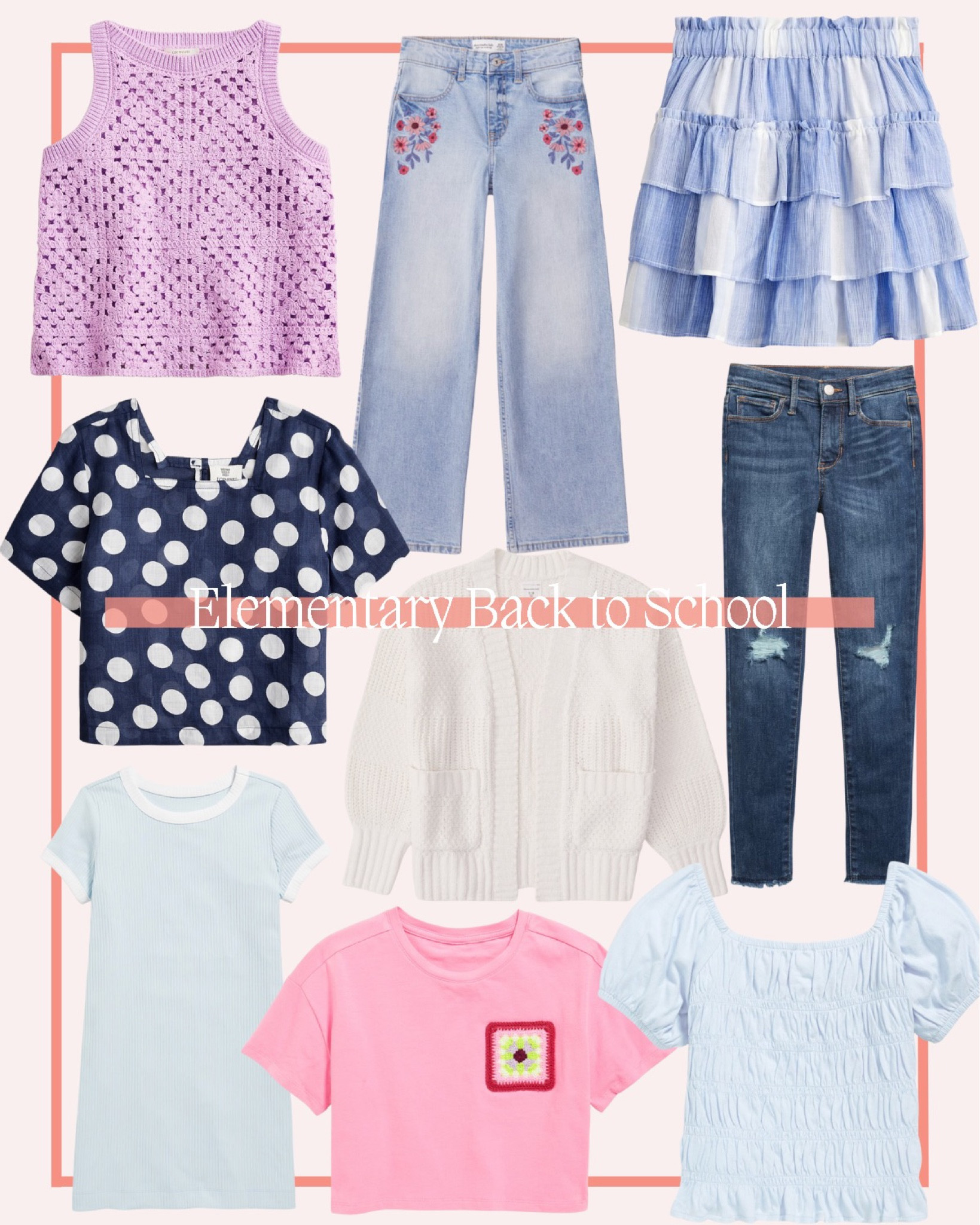 Back to school for my elementary school girl 🍎🍏

#LTKkids #LTKfamily #LTKSeasonal