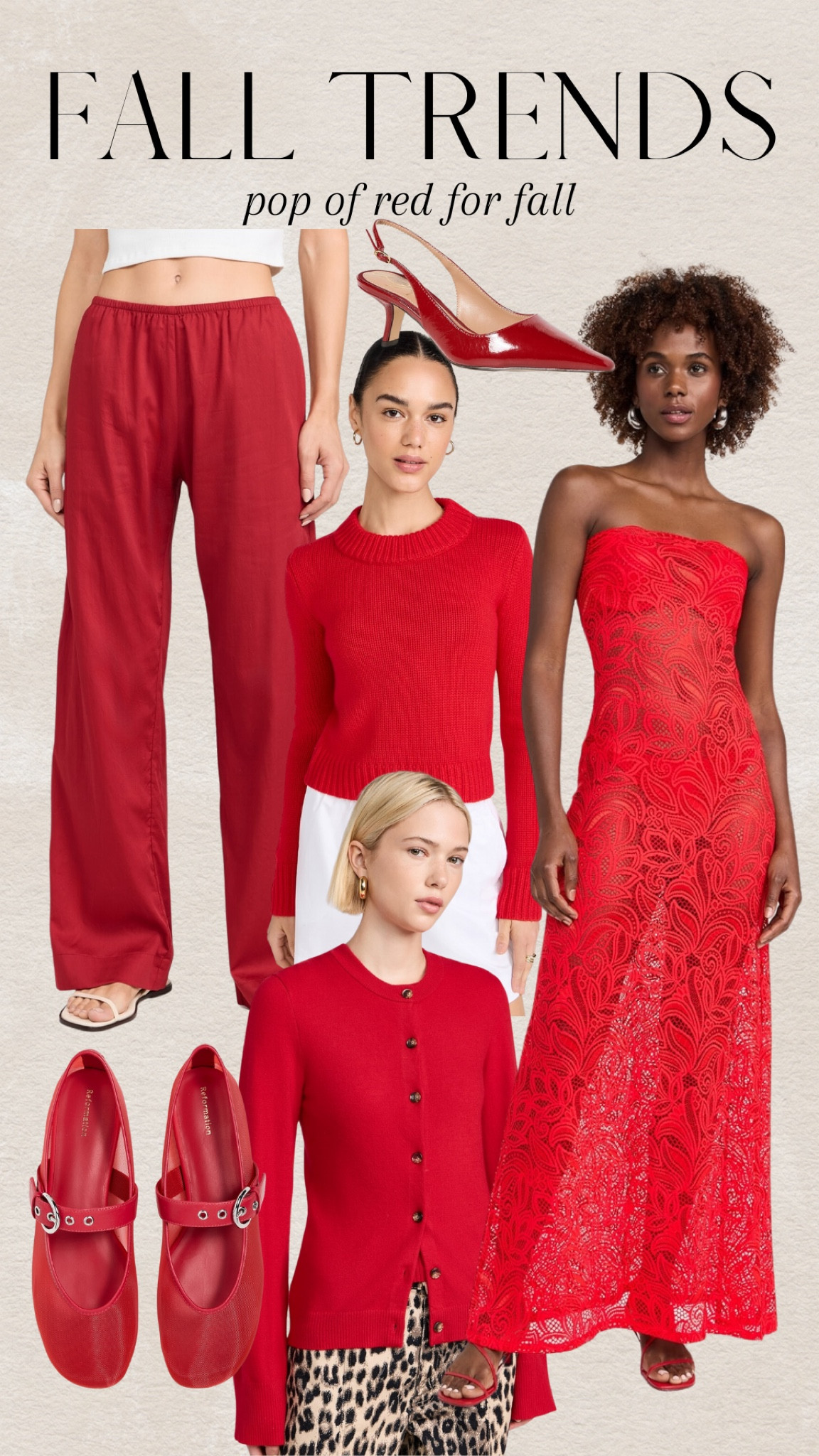 Pop of red for fall 

#LTKSeasonal