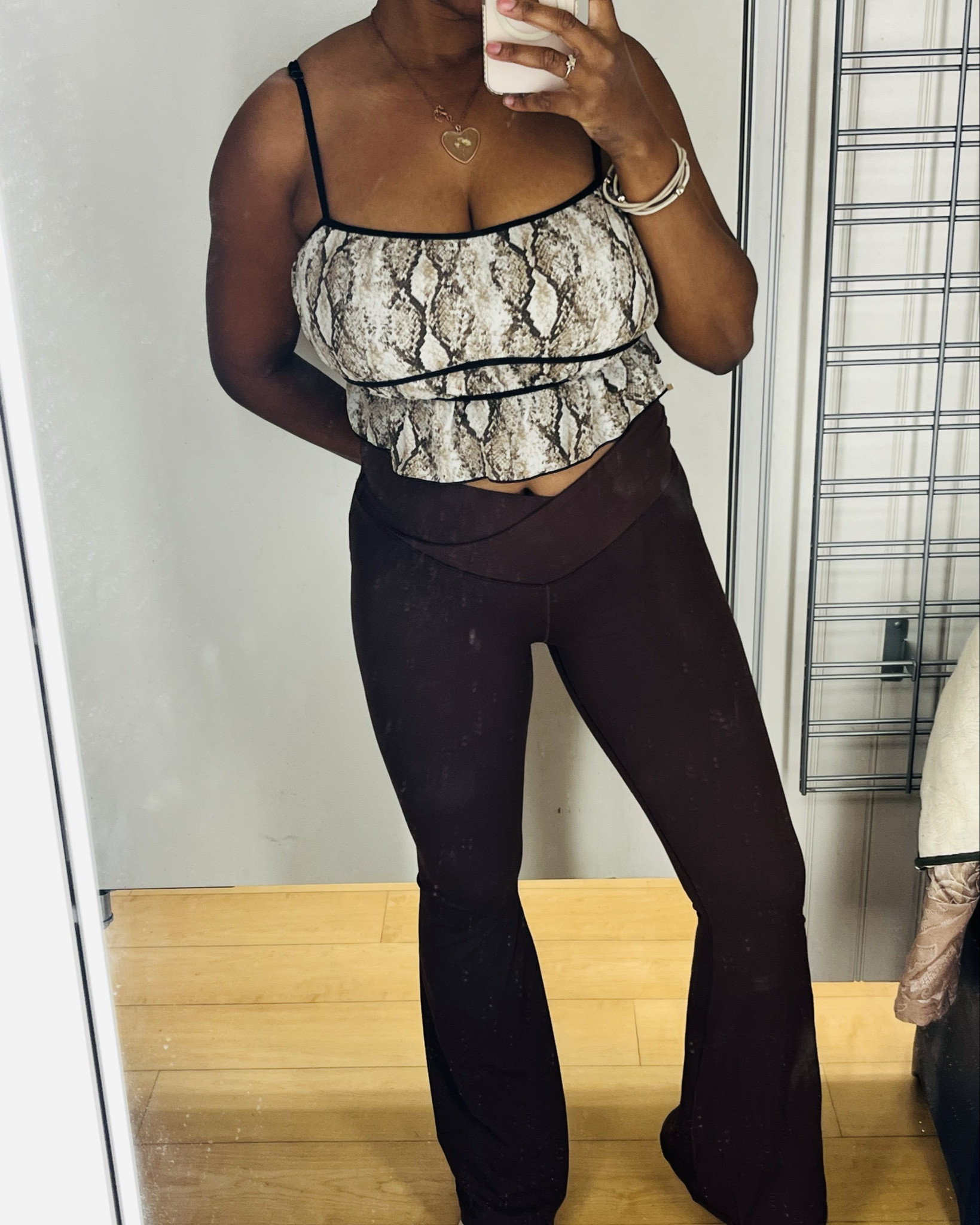 I have to credit one of my besties who let me know about these leggings! They are my new go to 🤎 And they are on sale!!! 

#LTKsalealert #LTKfindsunder50 #LTKfitness