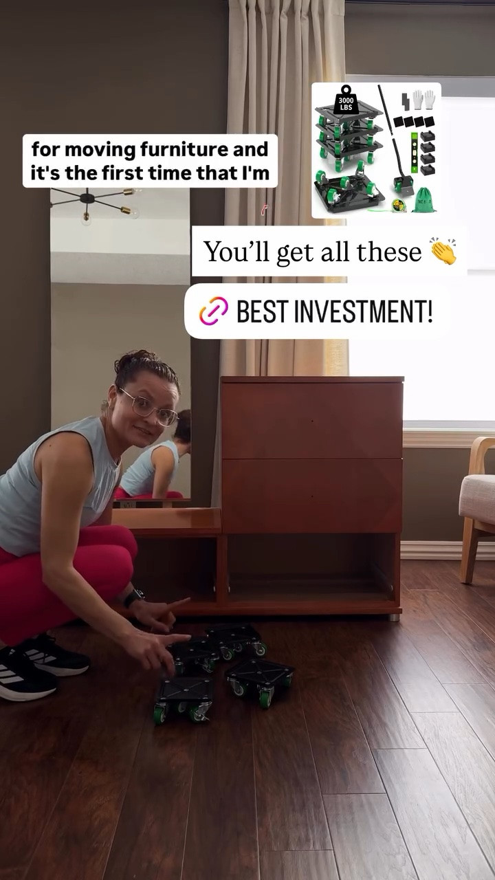You’ll get all these for
Moving furniture.

#LTKHome #LTKWorkwear